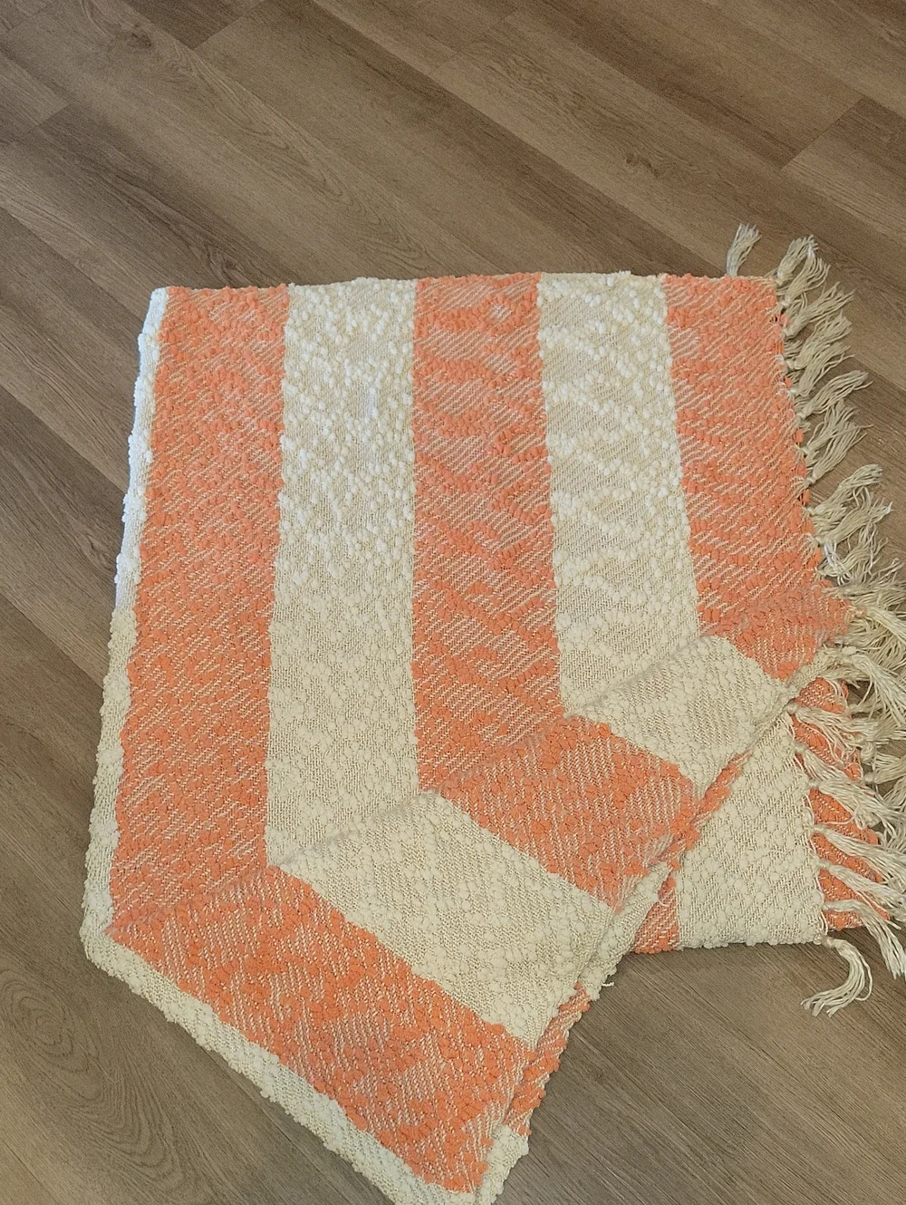 Anthro Vintage Chenille Throw Blanket
